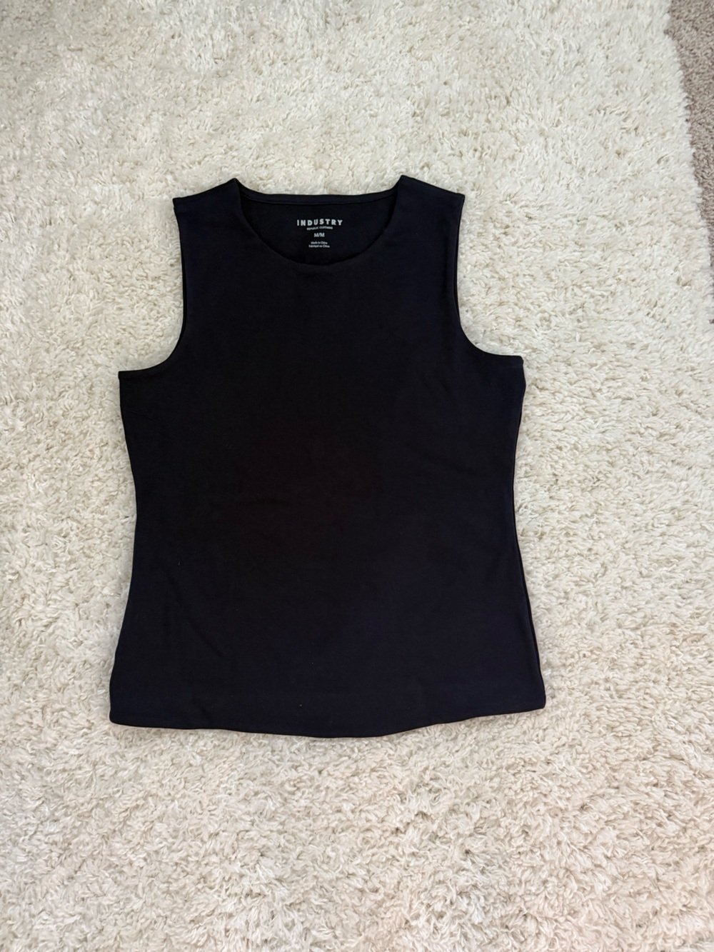 INDUSTRY Deep Navy Classic Sleeveless Tank